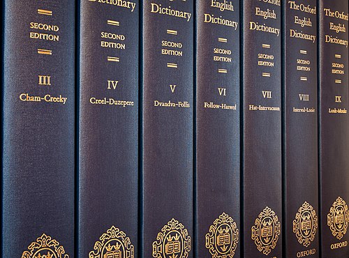 Oxford English Dictionary